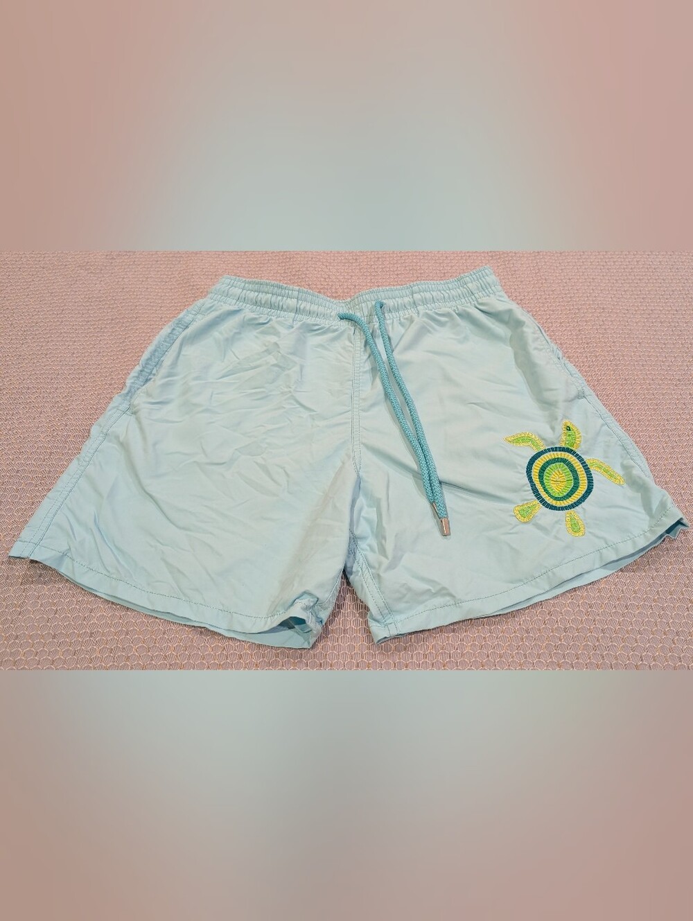 Vilebrequin Men's Light Aqua Swim Shorts